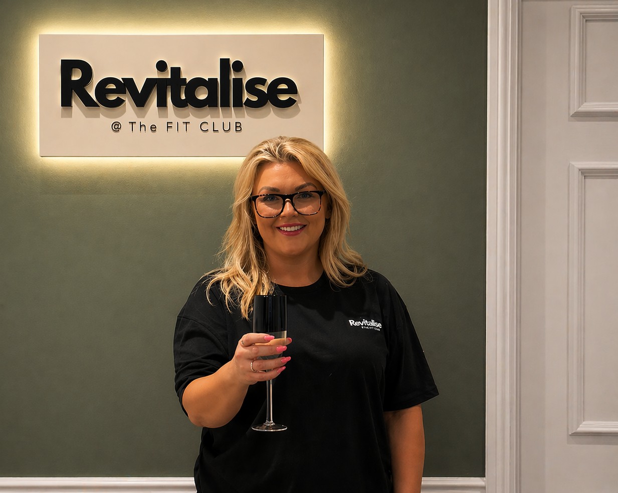 Zoë hairdresser at Revitalise